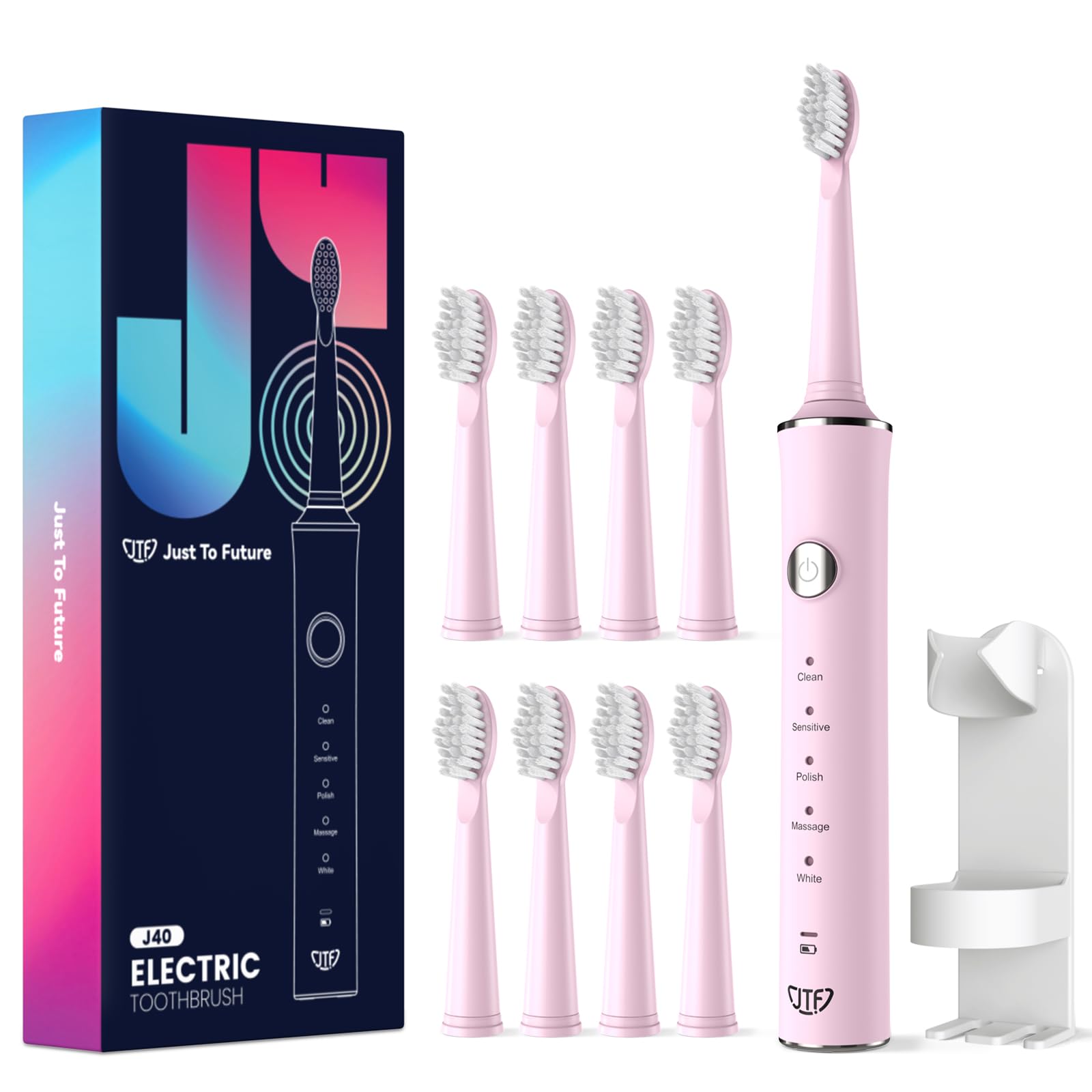 Amazon.co.jp: JTF 電動歯ブラシ 5つのモード 音波歯ブラシ ソニック