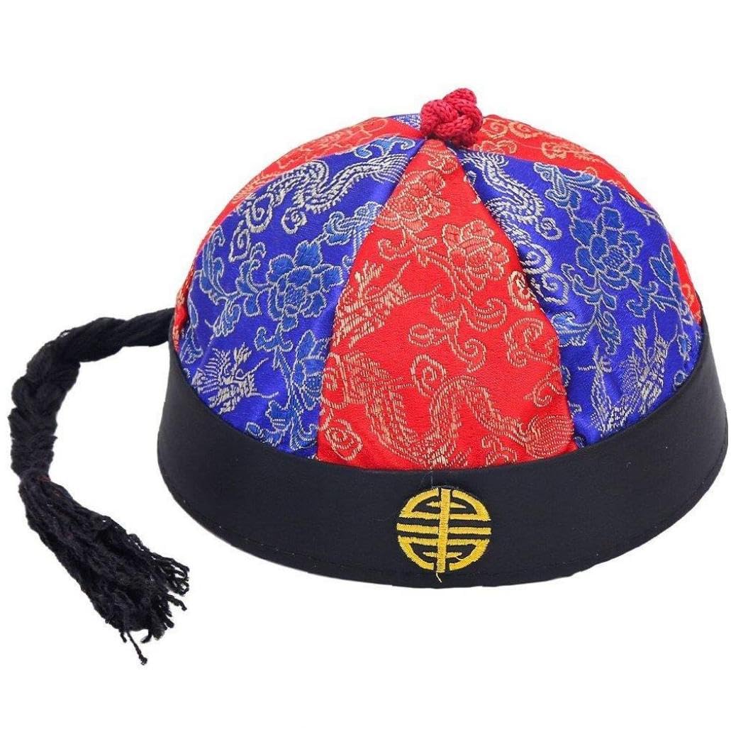 Amazon.co.jp: Vepoty 中国 宮廷王子 帽子 清朝 キャップ オリエンタル