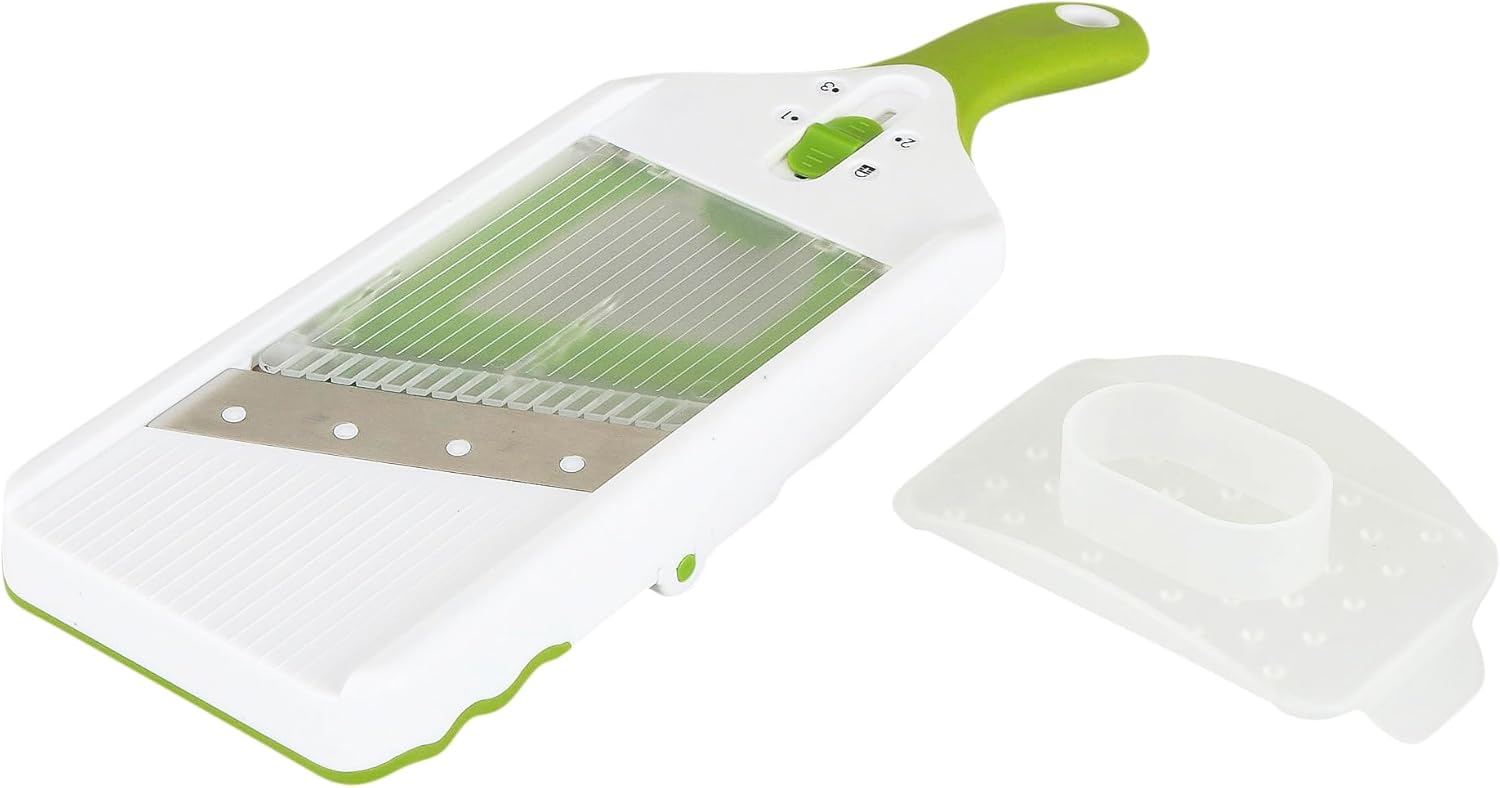 Kai KAI KITCHEN DH8024 Variable Slicer, Julienne, 3 Levels, Thickness Adjustment Included