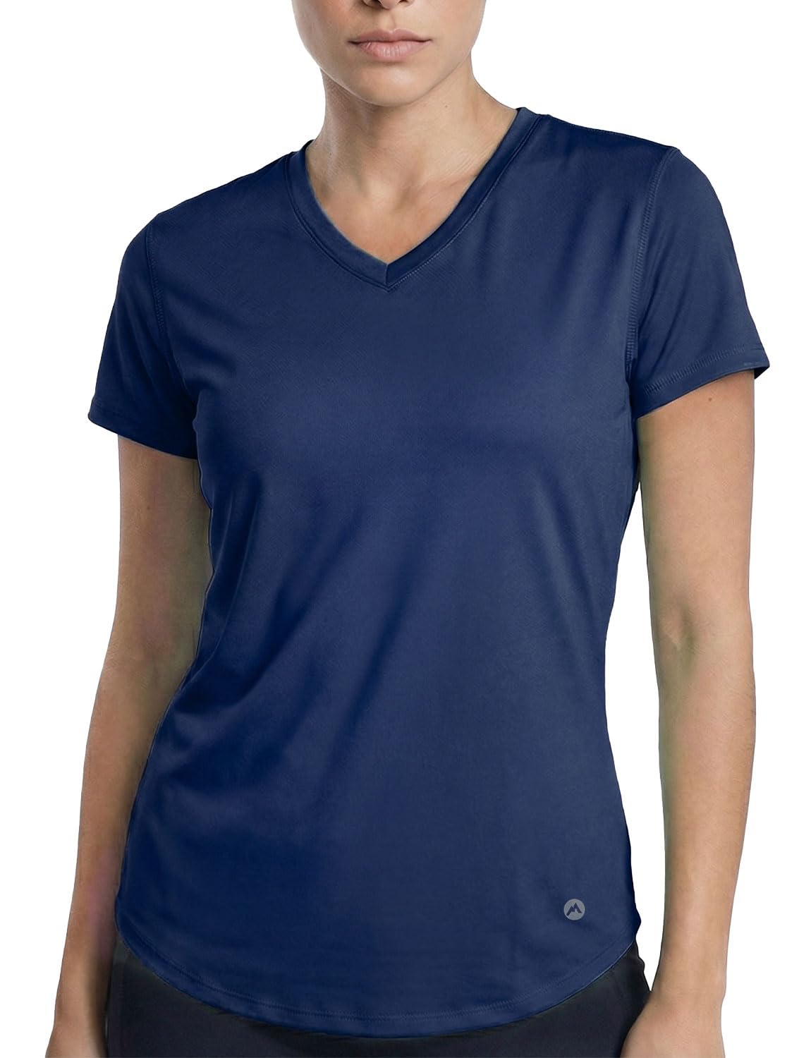 Women's Instant Cooling V Neck Shirt, UPF 50+ Sun Protection