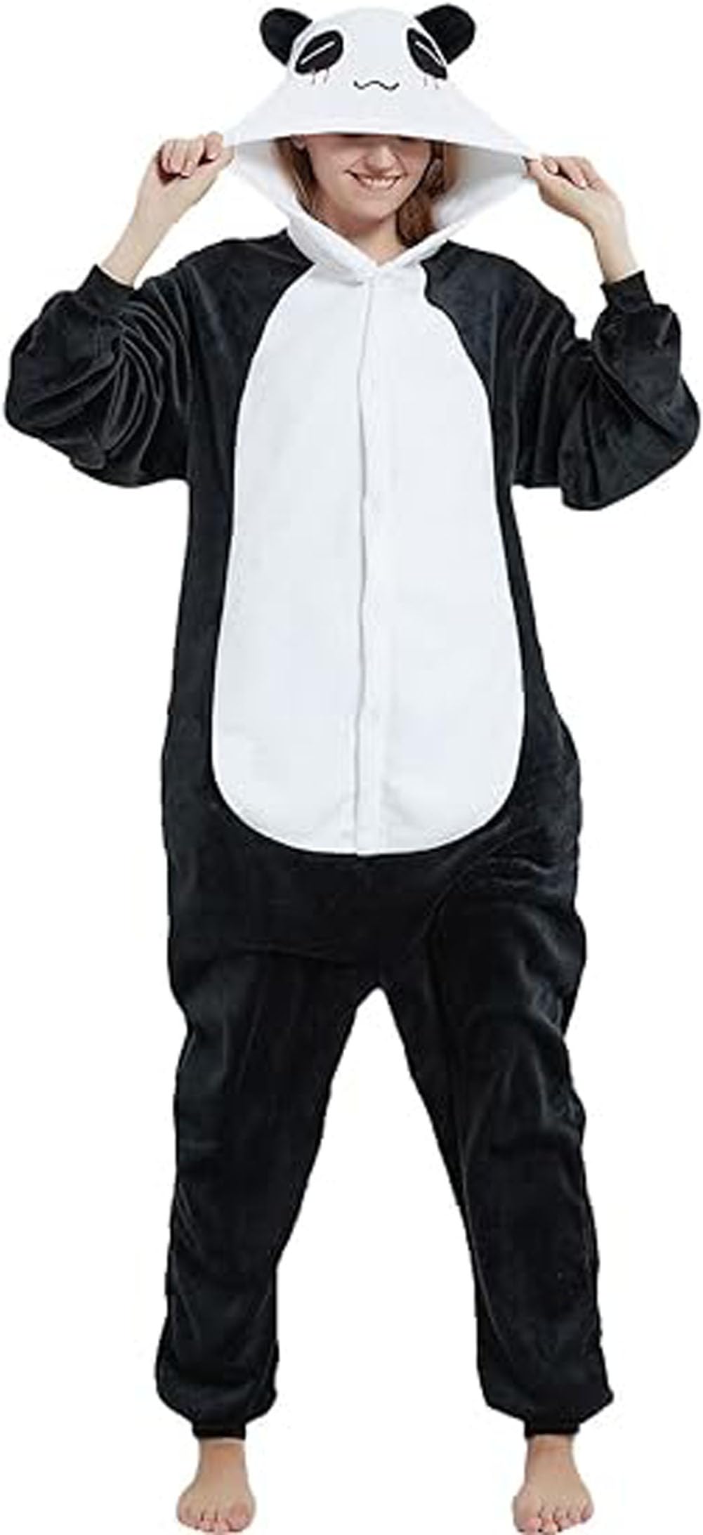 PENGMAIBear Onesie Costumes Pajamas Women Men Animal Cosplay One Piece Halloween Xmas Homewear