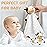 Pro Goleem Cow Security Blanket Soft Loveys for Babies for Boys and Girls Newborn Lovie Infant Blankie Cow Baby Stuff Baby Snuggle Toy Stuffed Animal Baby Gifts 16 Inch