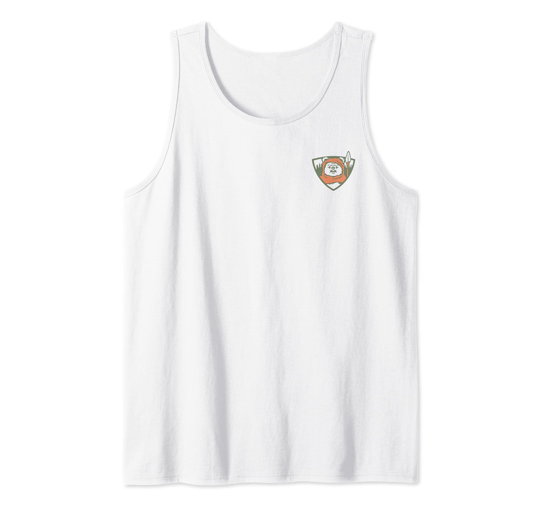 Star Wars Ewok Park Ranger Endor Forest Front & Back Tank Top