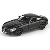 1/36 Scale Mercedes Benz AMG GTS Diecast Cars Models,Pull Back Vehicles Toy Cars,Cars Gifts for Boys Girls (Black)