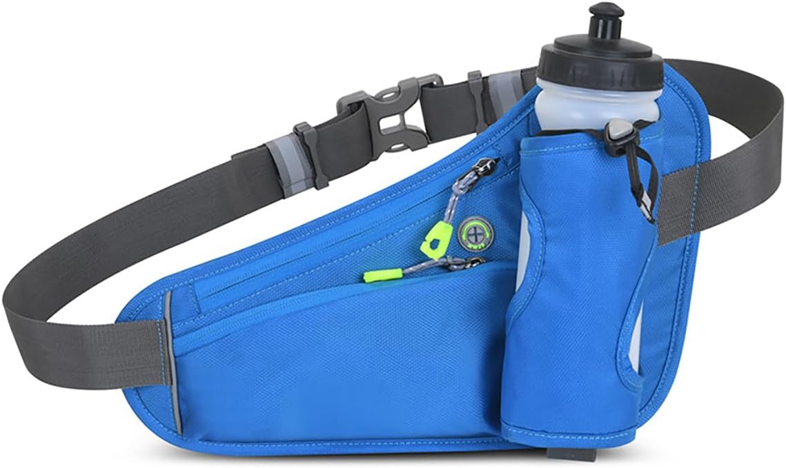 Versatile Hiking Waist Pack for Water Bottles – Blue, Ideal for Travel & Sports Versatile Hiking Waist Pack for Water Bottles – Blue, Ideal for Travel & Sports