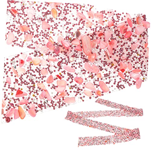 ARTIBETTER 1Roll Wide Crystal Rhinestone Decorative Trim Multi Functional DIY Clothes Accessory Replaceable Costume Ribbon for Handmade Crafts for Clothing Shoes and Accessories