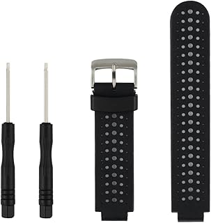 for Garmin Forerunner 220/230/235/620/630/735XT Silicone Replacement Wrist Watch Accessory Band Strap for Garmin Forerunner 235 Smartwatch Men Women