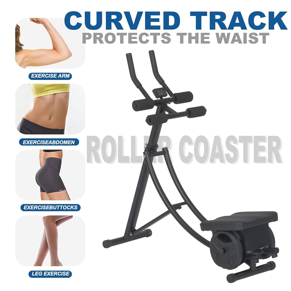 【新品】AB crusher Amazon.com: steelway Deluxe Abdominal Crunch Coaster, 2023