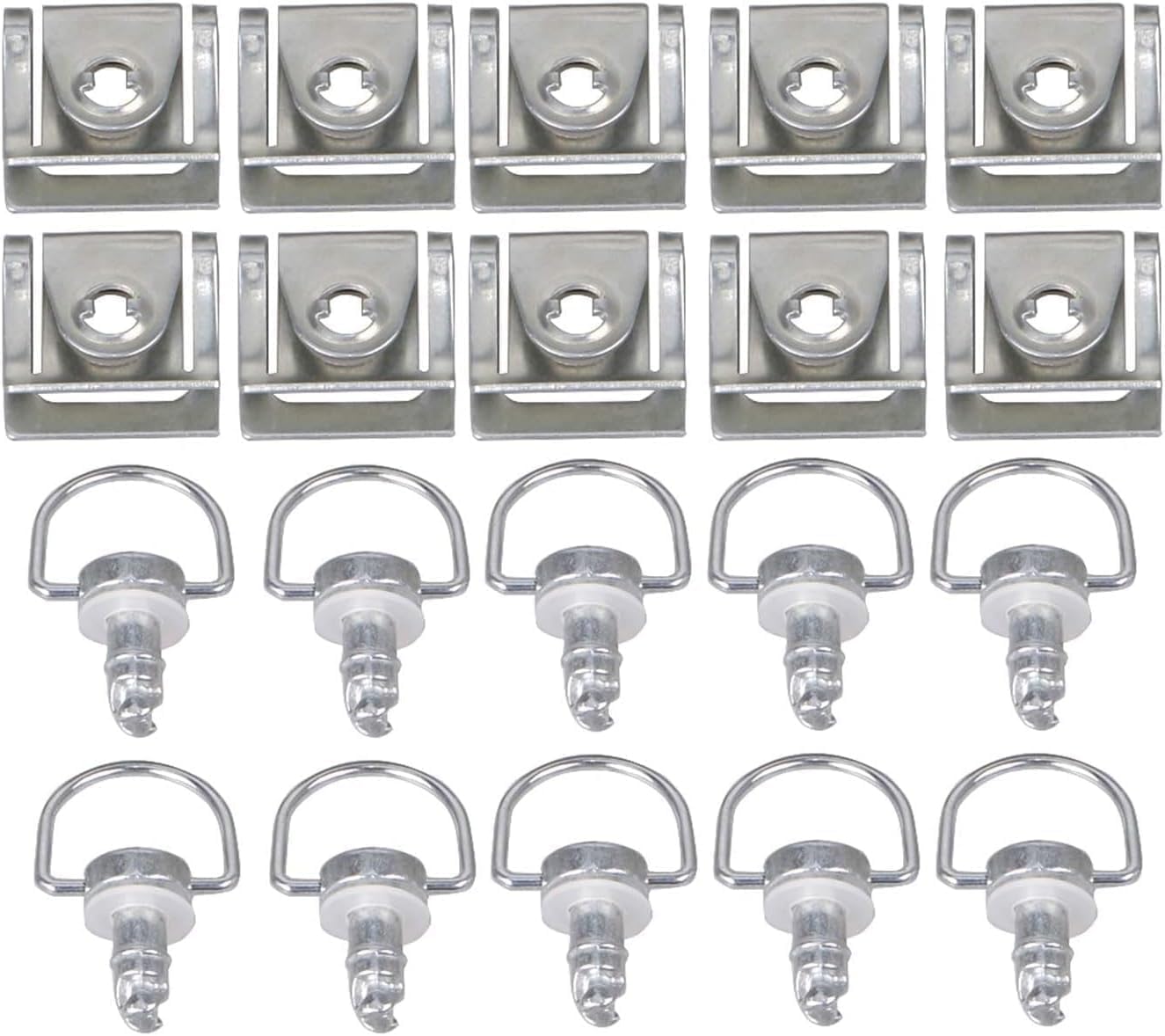 VPZMT Motorcycle 1/4 turn Quick Release Fasteners Fairing Bolts Studs Quarter Turn