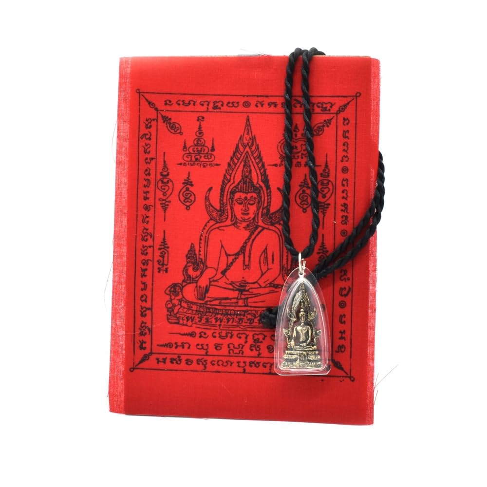 BDM - Collar de Phra Buddha Chinnarat: Amuleto Budista de Tailandia para Protección y Equilibrio Emocional