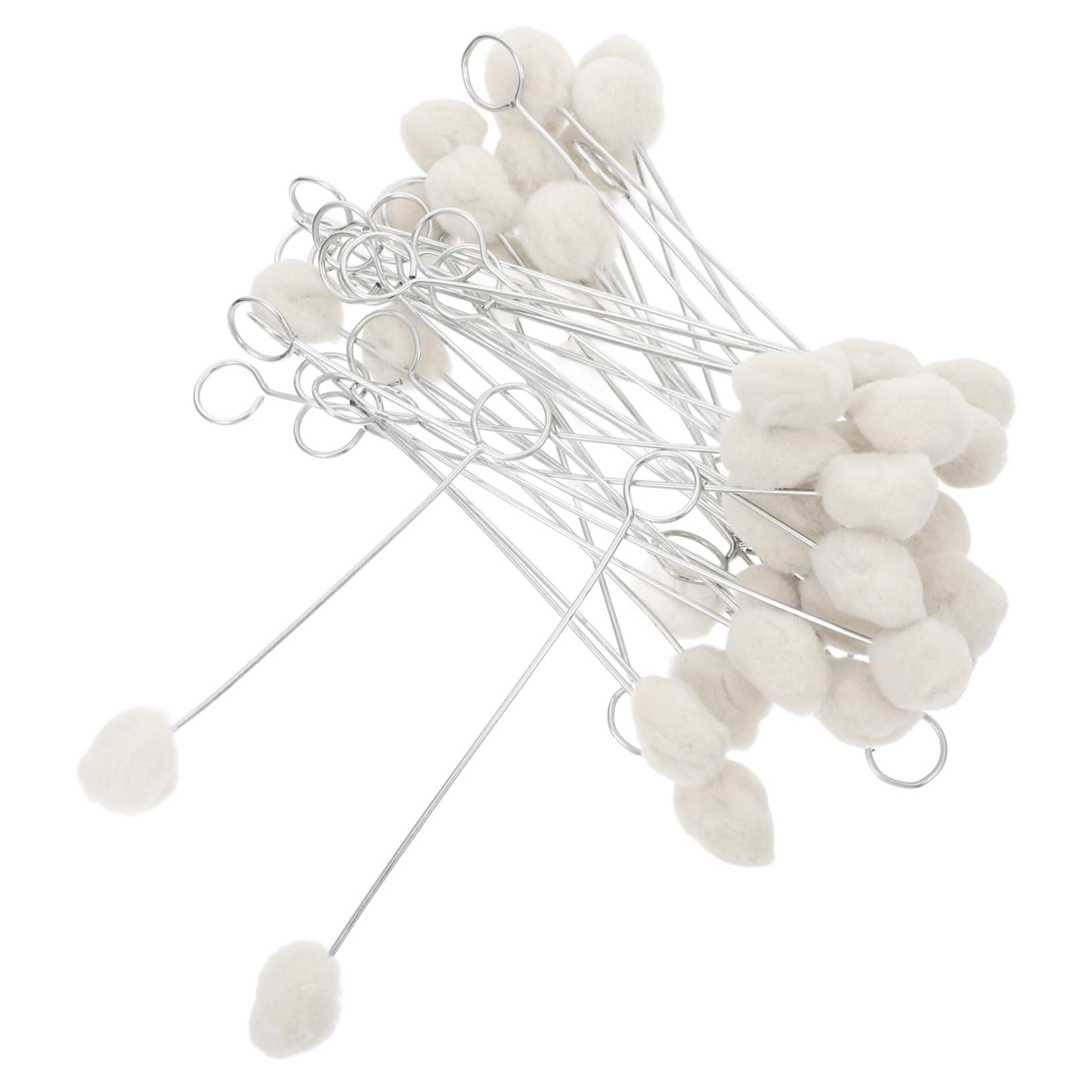 HOMSFOU 40pcs Wool Daubers Crafting Sponges Dye Accessories for Art Projects Leather Care