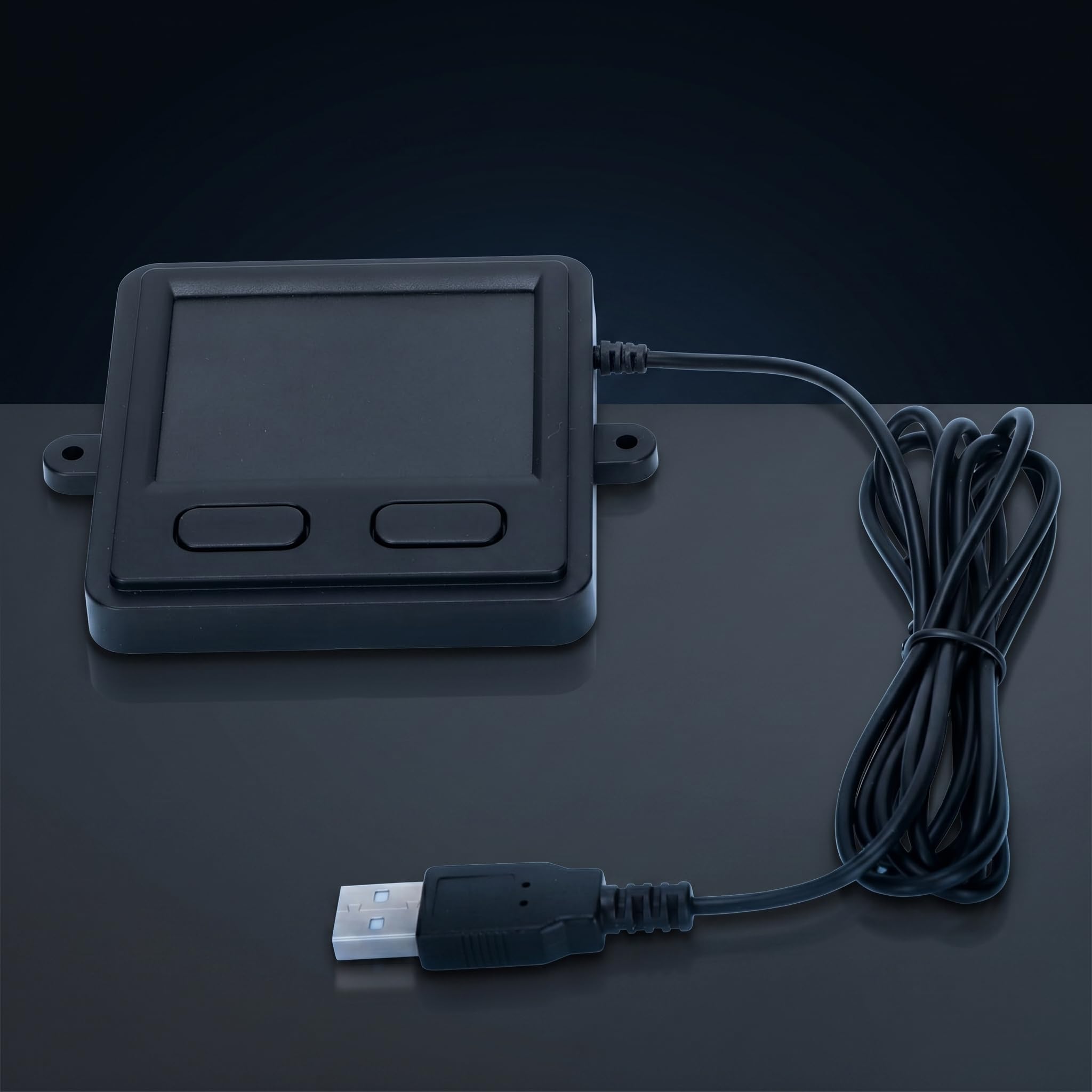 Touchpad USB con 2 Pulsanti, Funzioni Scorrimento e Zoom Touch, 99.97x83x12.6 mm, per Desktop e Laptop