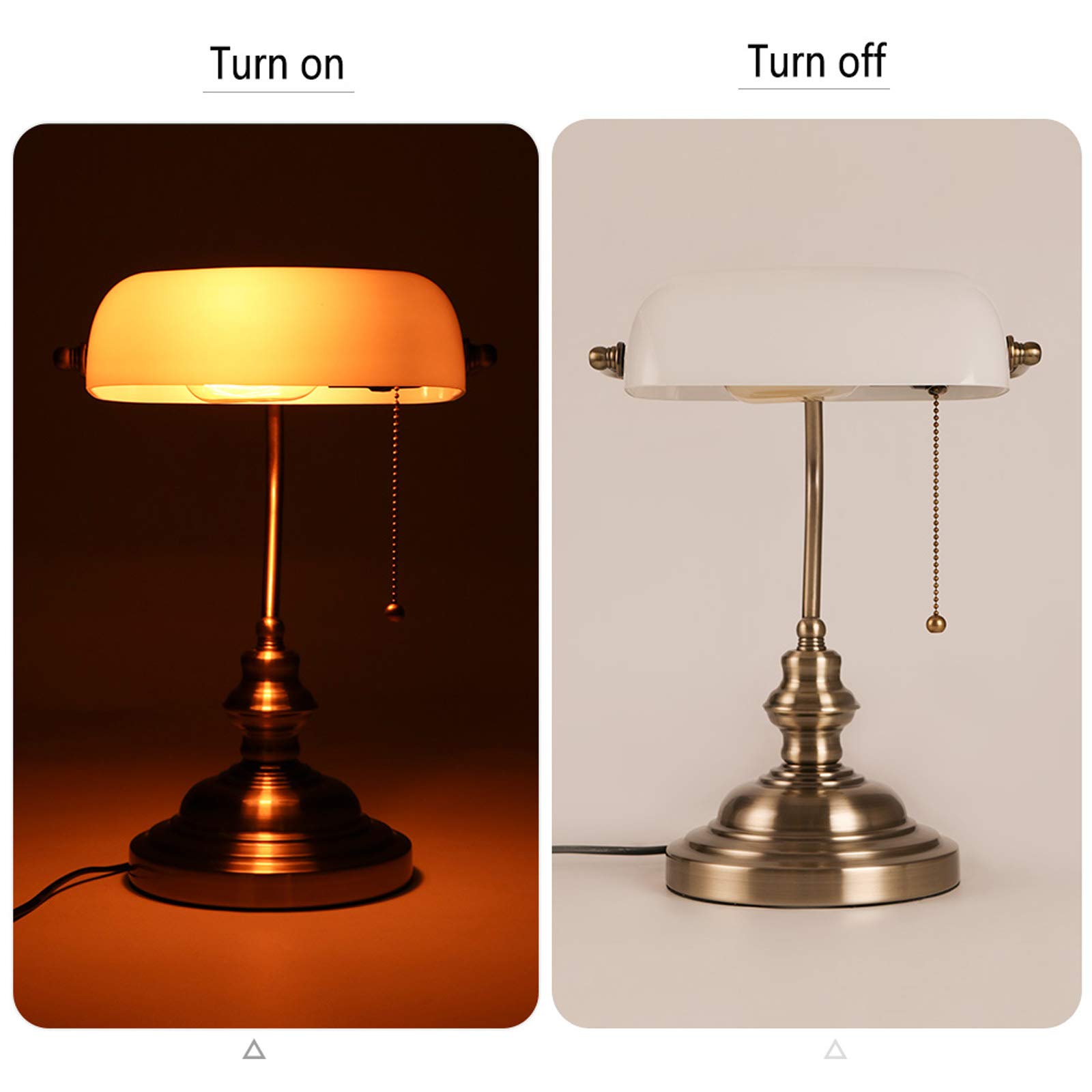 Klassieke bureaulamp - veelzijdige flexibele hals - geïntegreerde aan