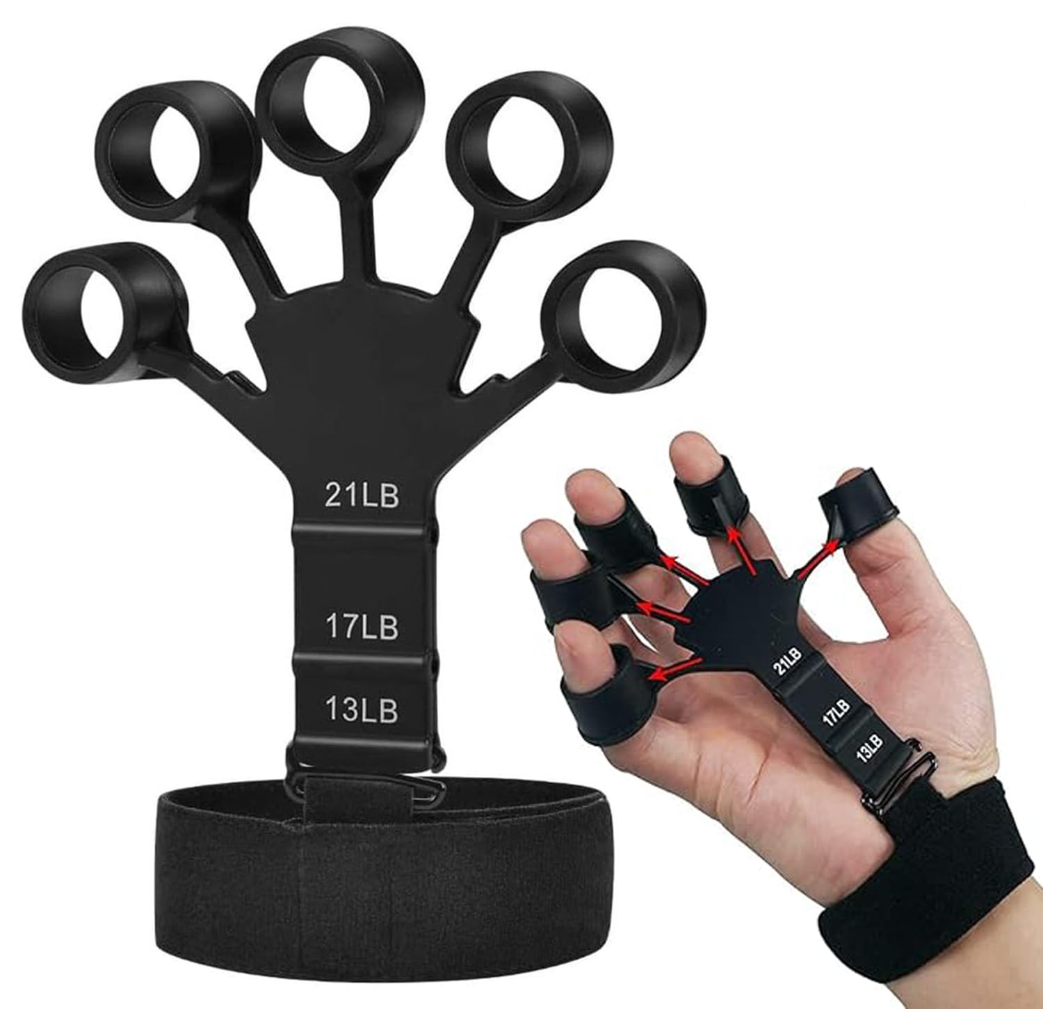 Strengthener Finger Exercise Gripper for Veins Wrist pain Relief Vein gripper for Hand Finger Men & Women-picture-14