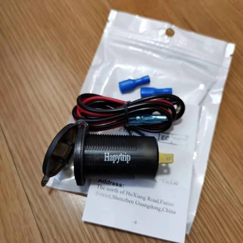 Miniatura 6 de Toma de corriente USB de 12 voltios de carga rápida dual 3.0 puerto y PD3.0 USB C cargador de batería de coche, toma de corriente impermeable de 12