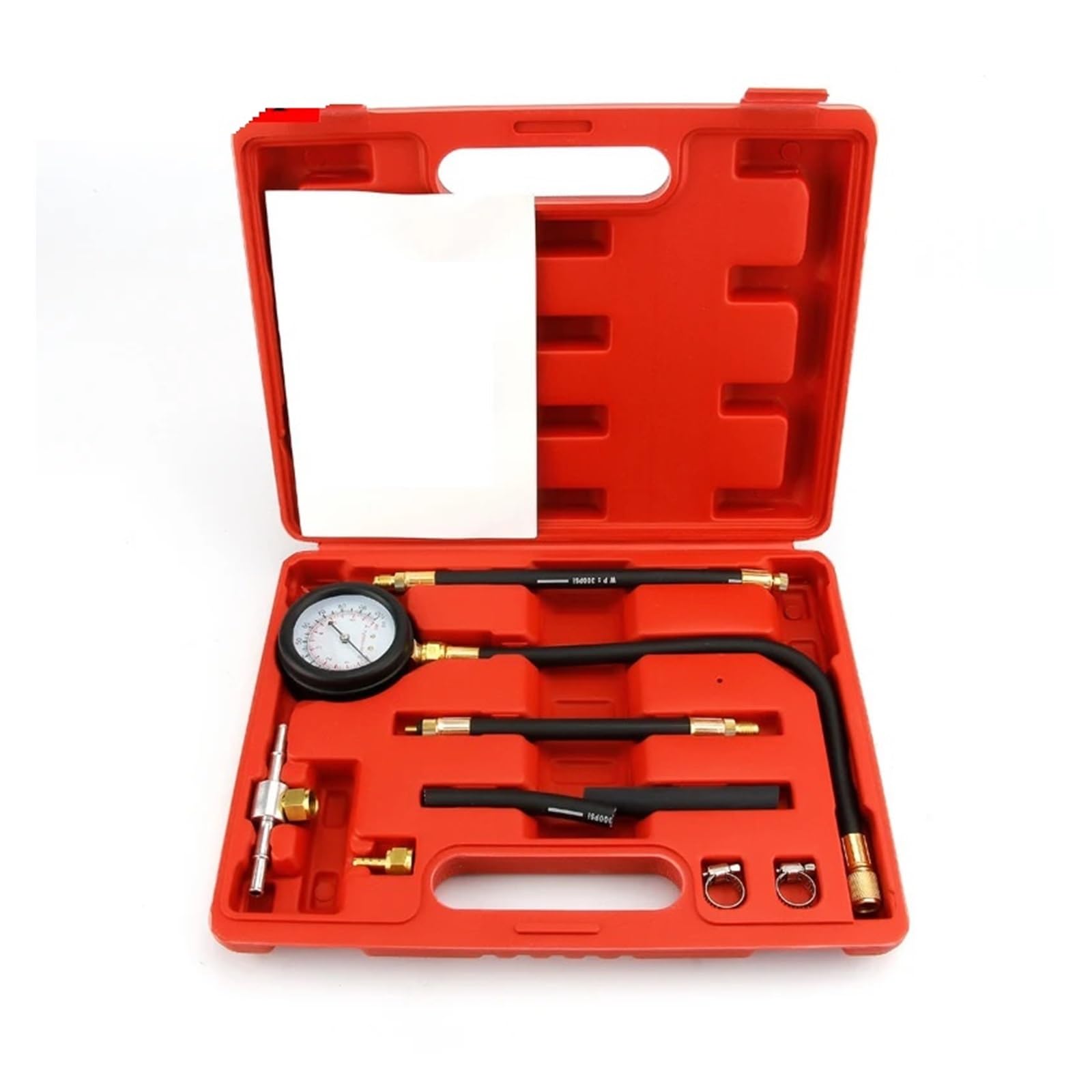 Kit De Probador De Inyección De Combustible De 9 Piezas, Medidor De Presión De Prueba Automotriz De 0 ~ 140psi, Herramientas Especiales De Reparación De Diagnóstico De Camión Y Coche Para coche, motoc
