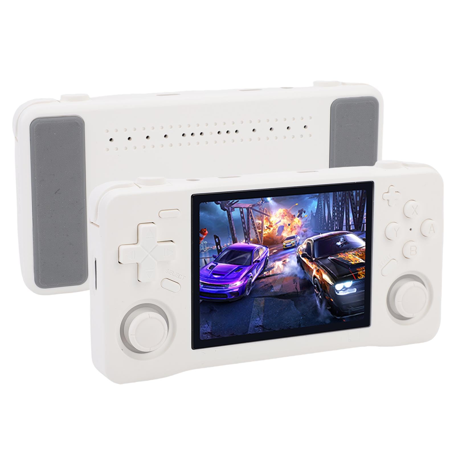 Annadue Console di Gioco Portatile retrò, Console di Gioco con Schermo HD da 3,5 Pollici, Lettore di Giochi Portatile Integrato in Emulatori Multipli per i Viaggi (#1)
