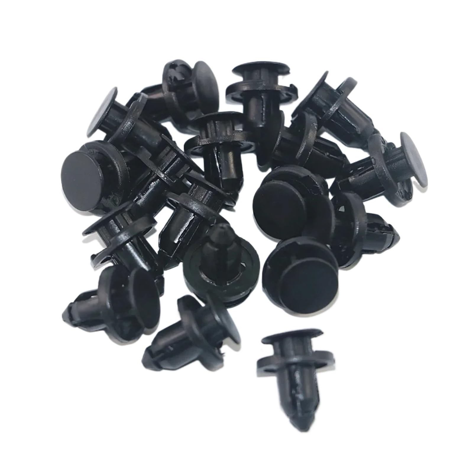 KXFVYNE 10/20/50pcs 8mm Auto Fasteners Rivets Clips Car Bumper Door Panel Fenders Liner Retainer(20pcs)