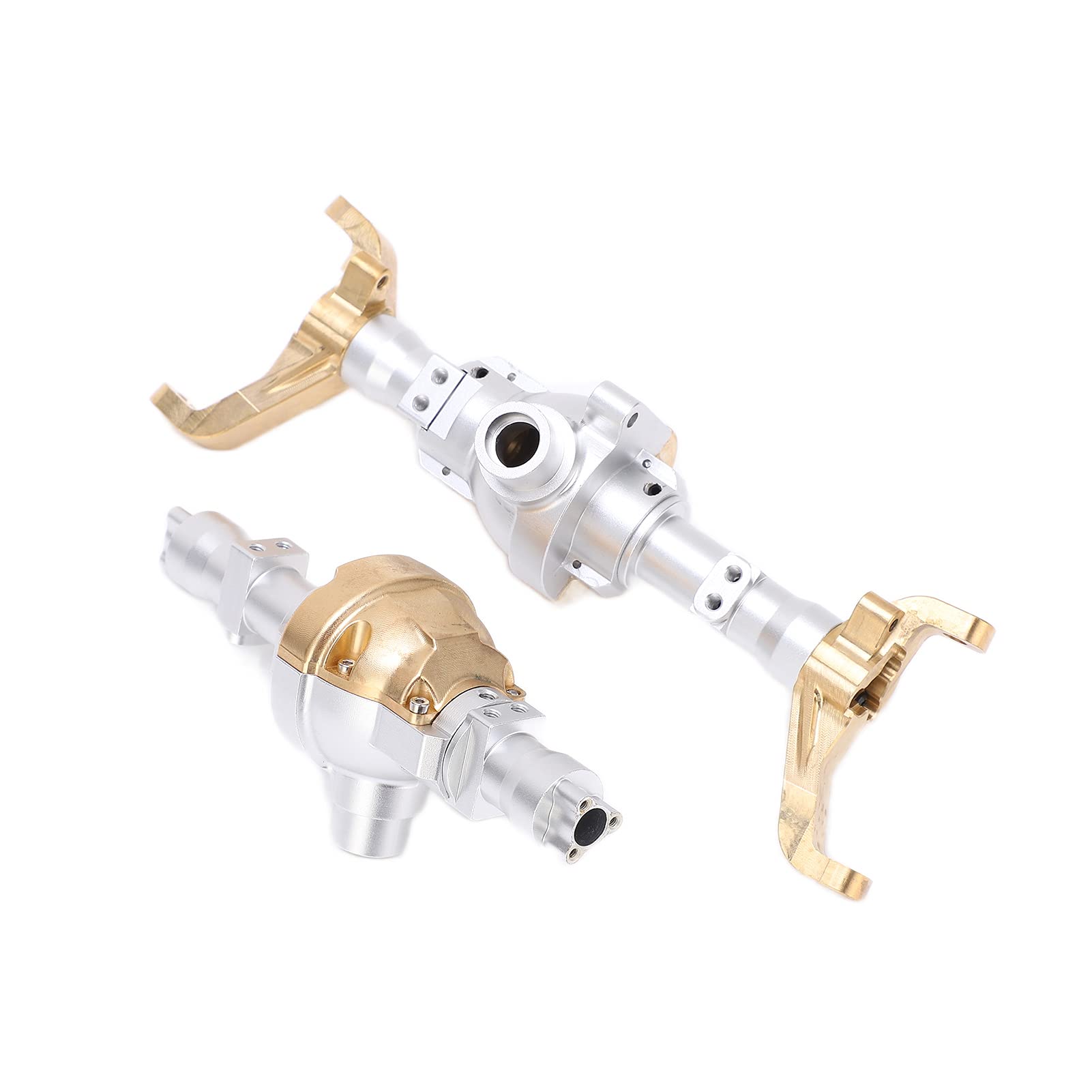 Generic Akcesoria Samochodowe RC, Uniwersalna Obudowa Przedniej Osi Tylnej ze Stopu Aluminium, Obudowa Części Zamiennych ze Stopem, Idealna do Samochodu RC Gen8 1/10