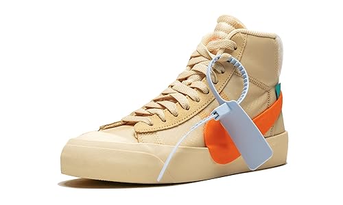 Amazon.com | Nike Mens The 10 Blazer Mid All Hallows Eve  Canvas/Total-Orange Leather Size 6 | Fashion Sneakers
