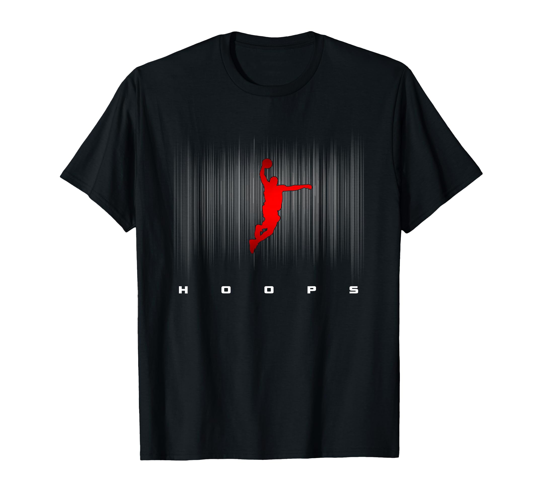 Photo 1 of Basketball Clothing Basketball T-Shirt - Black, Small, Classic Fit, Short Sleeve, Unisex-Adults, Boys