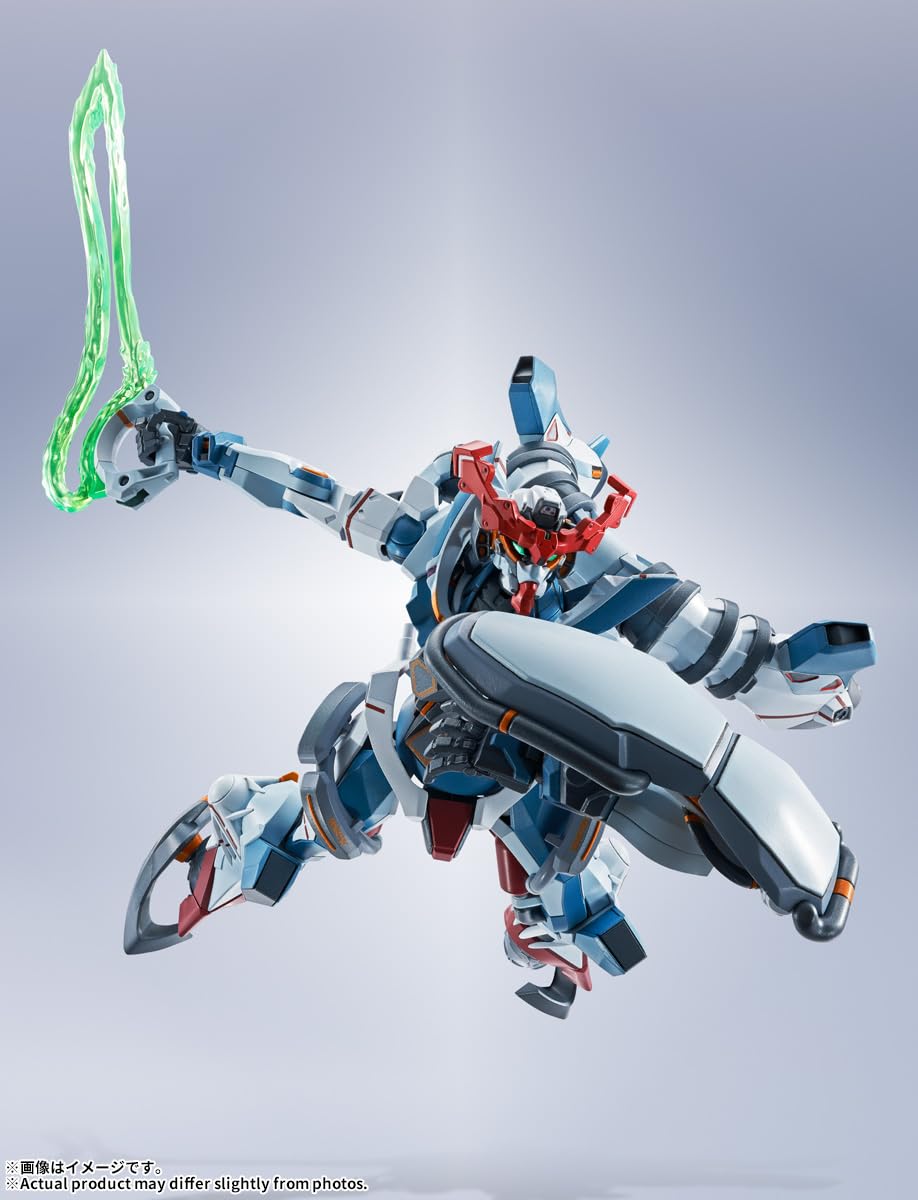 TAMASHII NATIONS Metal Robot Spirit, traje móvil Gundam GQuuuuuuuuuX, aprox. 6.1 pulgadas (155 mm), PVC y ABS y figura de acción pintada a presión