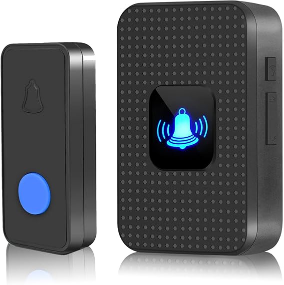 Nestling® Wireless Doorbell Chime Kit1000 Ft Range 55 Chimes 5