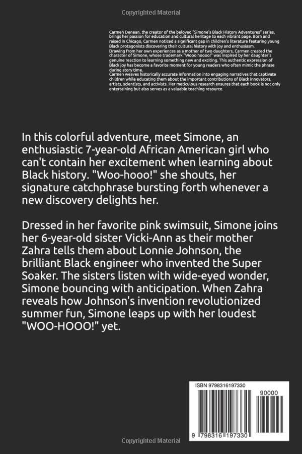 Simone's Fun Adventures Learning About Black History Makers: Lonnie Johnson The Inventor Of The Super Soaker - Image 2
