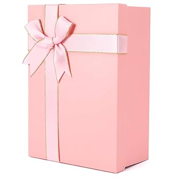 Stella's ギフトボックス リボン付き ゴールドリボン付きギフトボックス(15×10.5×H4.5cm