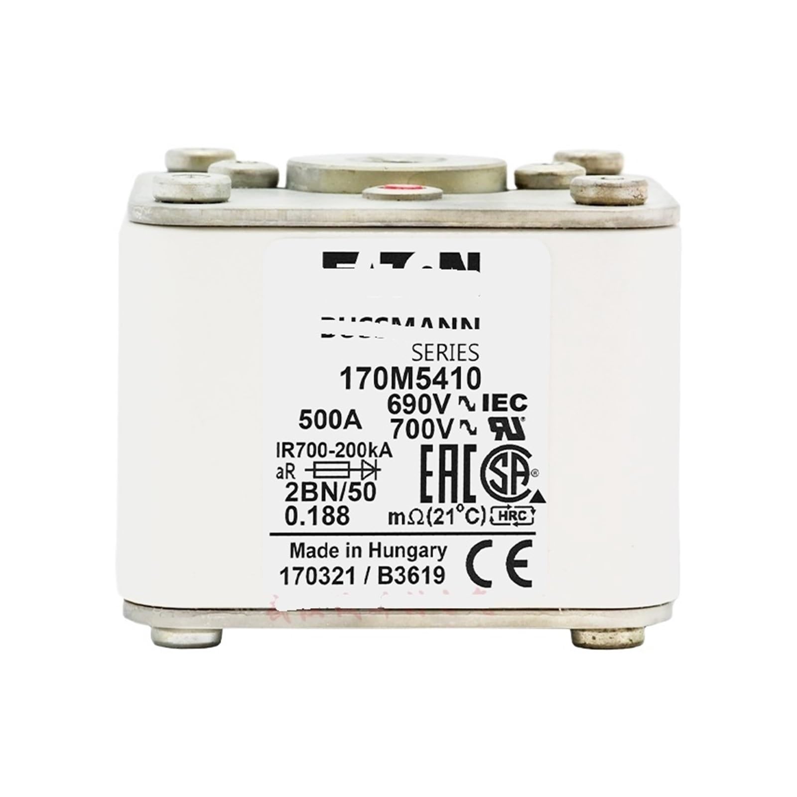 Fusible 170M5415 résout les arrêts machine liés aux courts-circuits