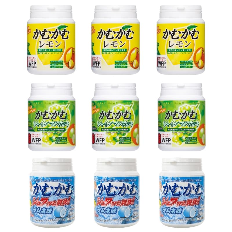 かむかむ ボトル ２３点セット① Amazon.co.jp: かむかむ ボトル 3種 アソート セット チューイング
