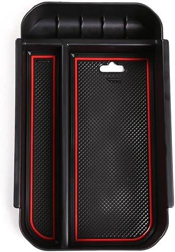 Miniatura 3 de LLKUANG Caja de almacenamiento de consola central para Toyota Highlander 2020 2021 2022, accesorios de automóvil, guantera delantera interior,