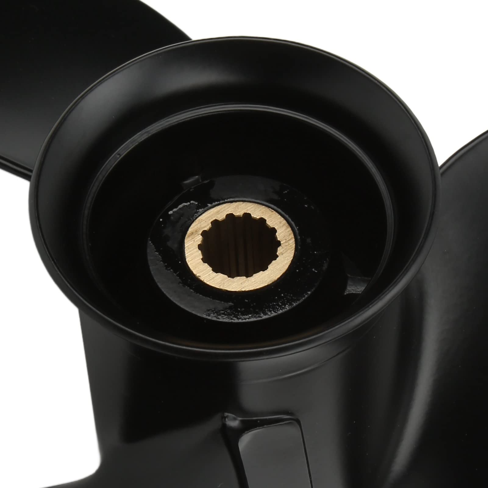 Walmeck in Lega di Alluminio a 3 Pale 9,25 X 11 Pollici con 14 Denti Destra per Motori Fuoribordo Mariner, 9,9-20 CV, Design della Geometria della Pala OEM