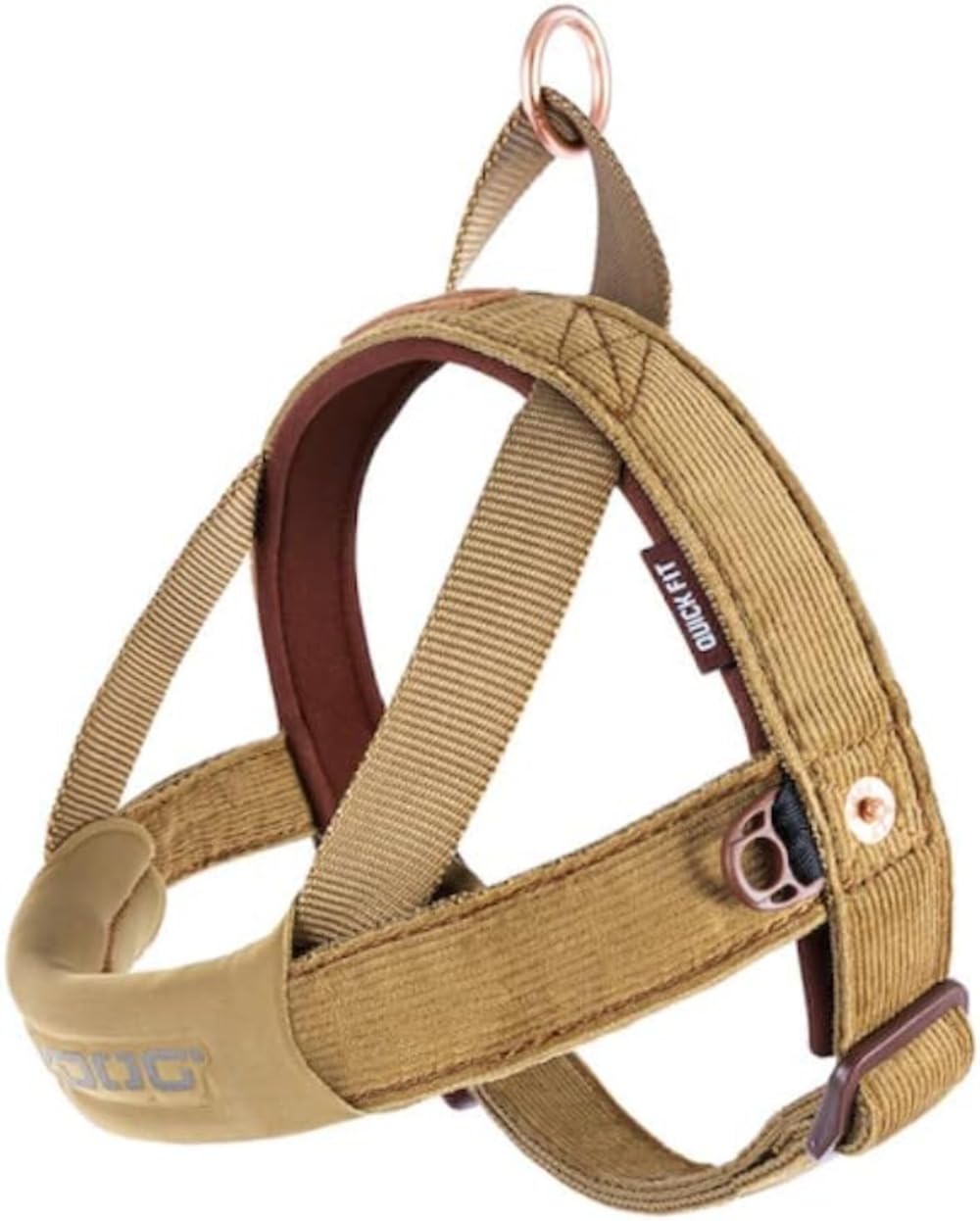 EzyDog Quick Fit Dog Harness – No Pull Harness for Training, Everyday Walking, and Easy Control - Adjustable Fit, Reflective, and Padded (X-Large,