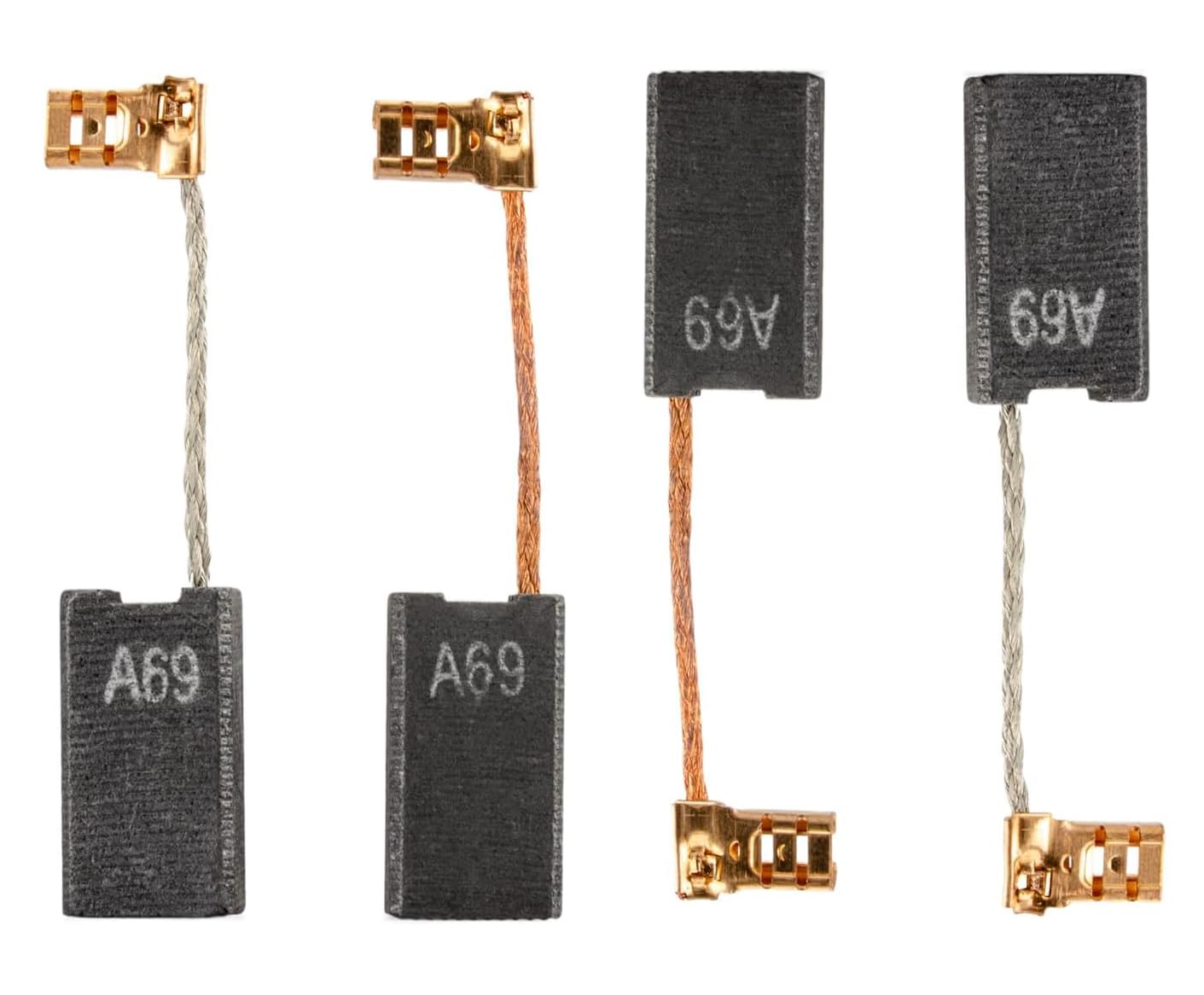 NOQUKA 4-Pack A69 Carbon Brush– Compatible with Bosch GBH5400, GSH38, GBH5-38X, and GBH5-40D