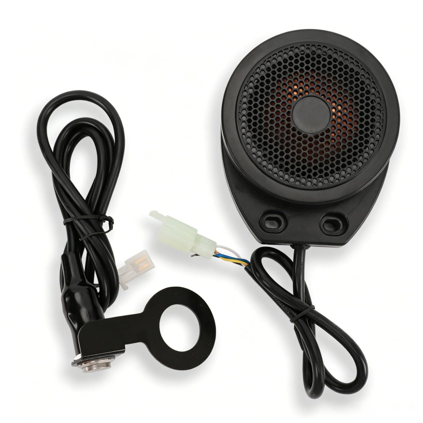 Motorrad Soundsimulator, 110 dB 12–80 V DC Universal Motorgeräuschsimulationssystem Motorrad Motorgeräuschsimulator Für Elektroautos, Roller, Go-Karts und andere Modelle