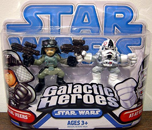 HasbroStar Wars 2009 Galactic Heroes 2-Pack AT-AT Driver and Gener