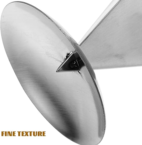 Miniatura 5 de UPKOCH Molde piramidal para carne de acero inoxidable, molde de pirámide, molde triangular para pasteles, forma de carne rellena, prensa de arroz,