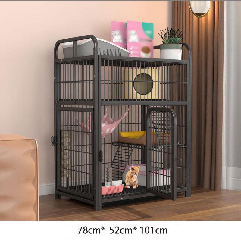 Parc pour chats d'intérieur et cage de transport enclos maison taille S - 2