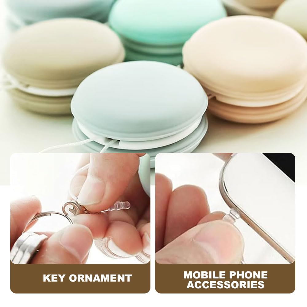 Macaron - Limpiador de pantalla de teléfono, 2026, herramienta portátil de limpieza de pantalla de teléfono celular, limpiador de lentes multifuncional para viajes de oficina (12 unidades)