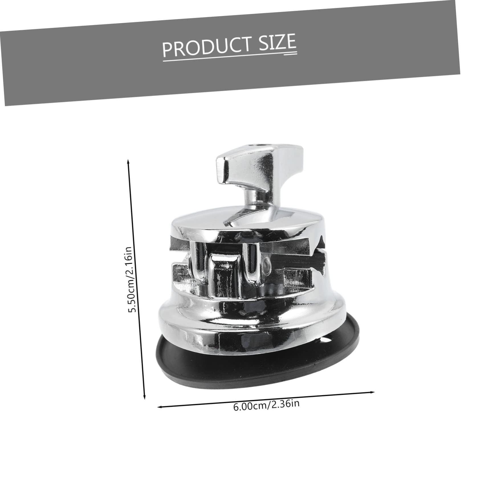 HANABASS Alloy Tom Leg Base Drum Accessory Easy Install Drum Set Legs Stand Replacement