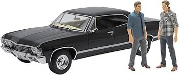 1967 Impala 1/18 limited edition ミニカー Greenlight Supernatural 1967 Chevy Impala Sport, Black - 19021 1