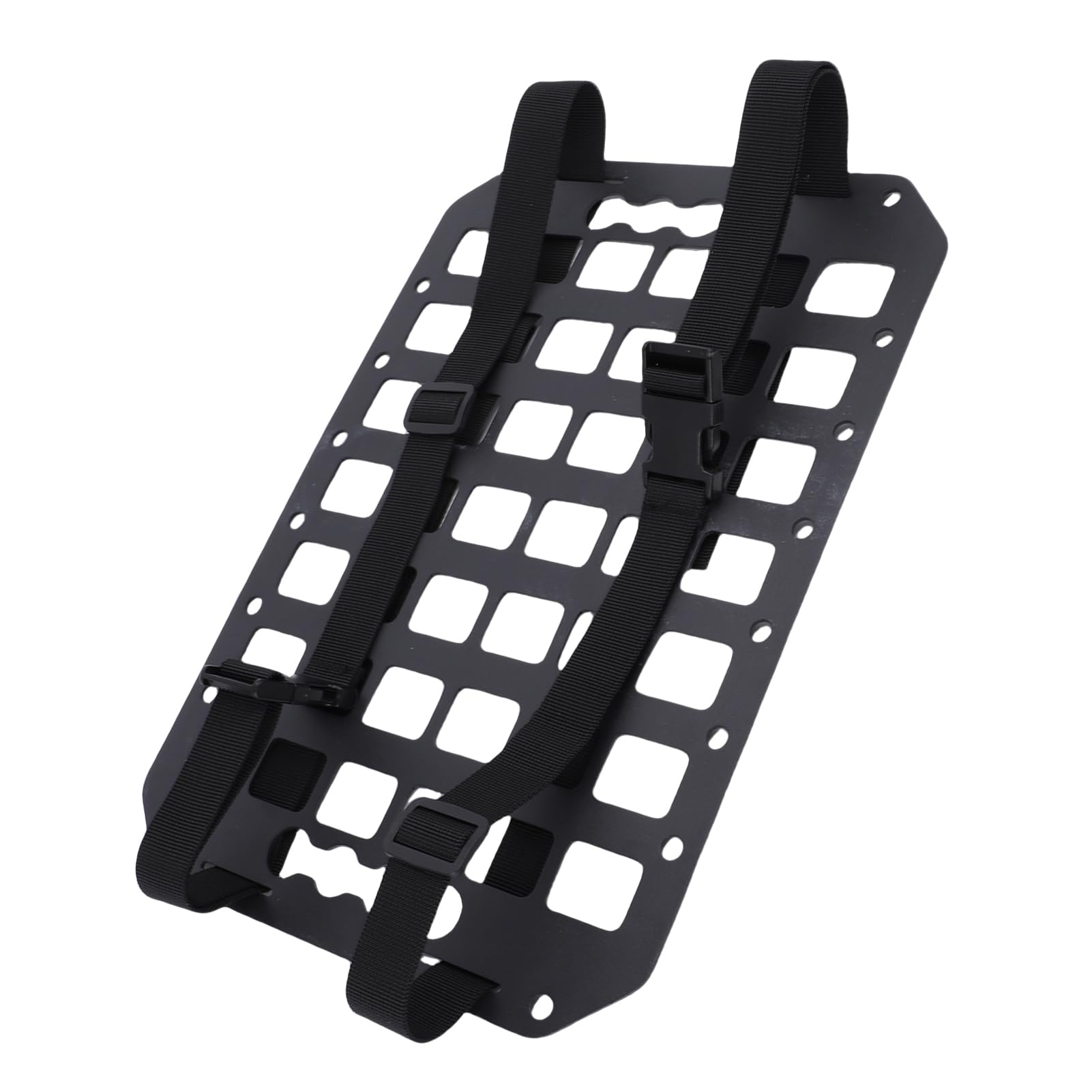 Aluminiowy Wielofunkcyjny Organizer na Oparcie Siedzenia Samochodowego Molle Panel Organizer, Modułowy Panel do Przechowywania Pojazdu RV Oparcia Siedzenia do Samochodu Ciężarowego SUV RV,