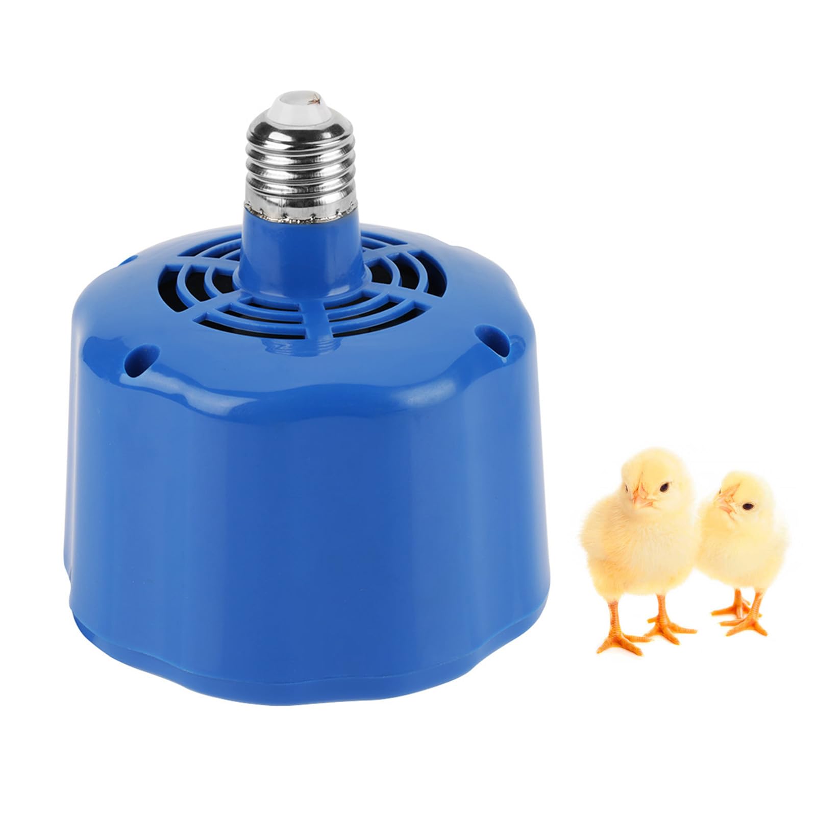 100-300W Lámpara de Calor para Mascotas Pollitos, Lámpara de calor de aves de corral, Lámpara de calentamiento de cultivo para Calentar lechones patitos (Azul)