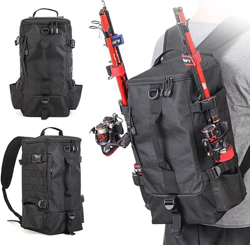 Soonbuy sac à dos de pêche