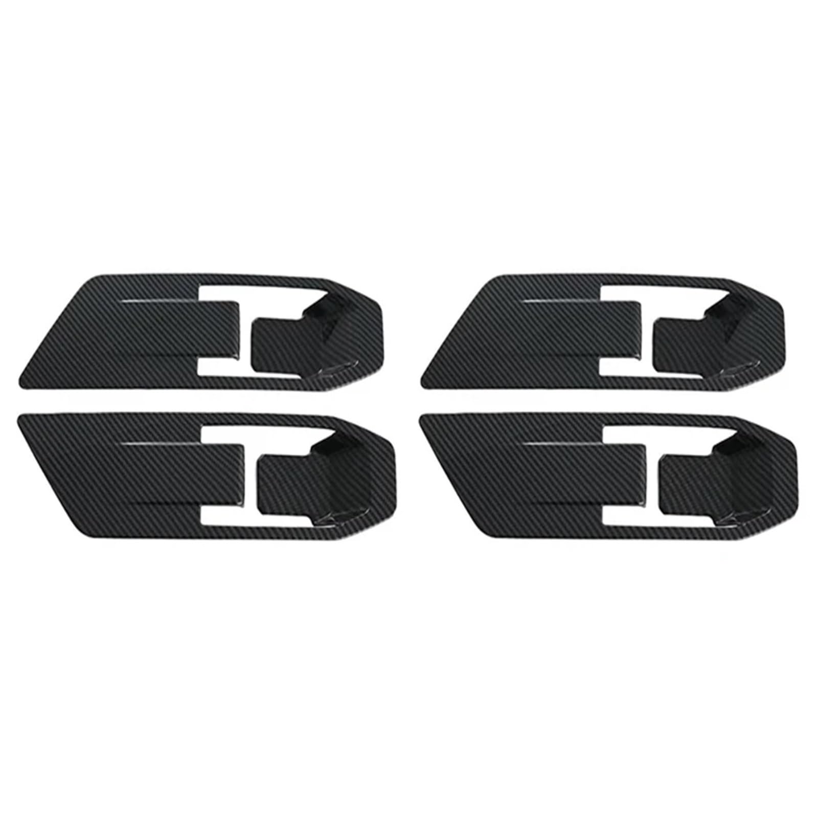 Osłona wewnętrznej klamki drzwi,wykończenie miski zatrzaskowej | Compatible With Mitsubishi,for Triton L200,2023-2024,wkładka,ramka ozdobna Naklejka na uchwyt samochodowy w kształcie miski