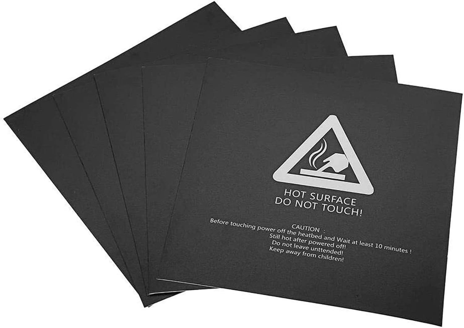 review YJYGR 3D Printer Parts 220x220mm 5pcs Plastic Heated Bed Sticker for 3D Printer Wanhao i3 Accessories