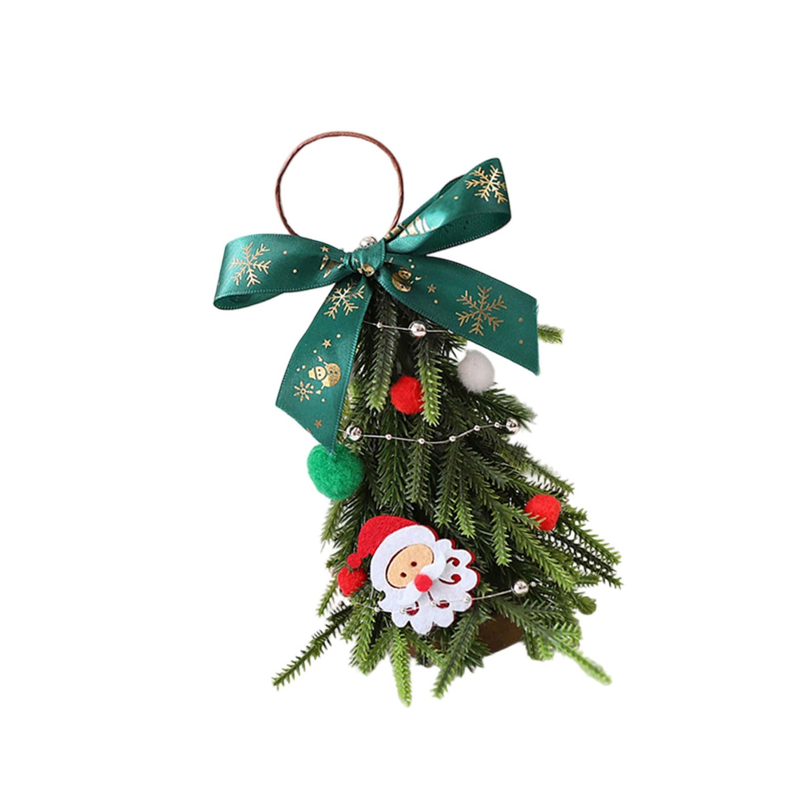 Linvimia A Linvimi Compact Desktop Tree Decorations Foam Perfect For Holiday Parties Shelves Miniature Holiday Centerpieces