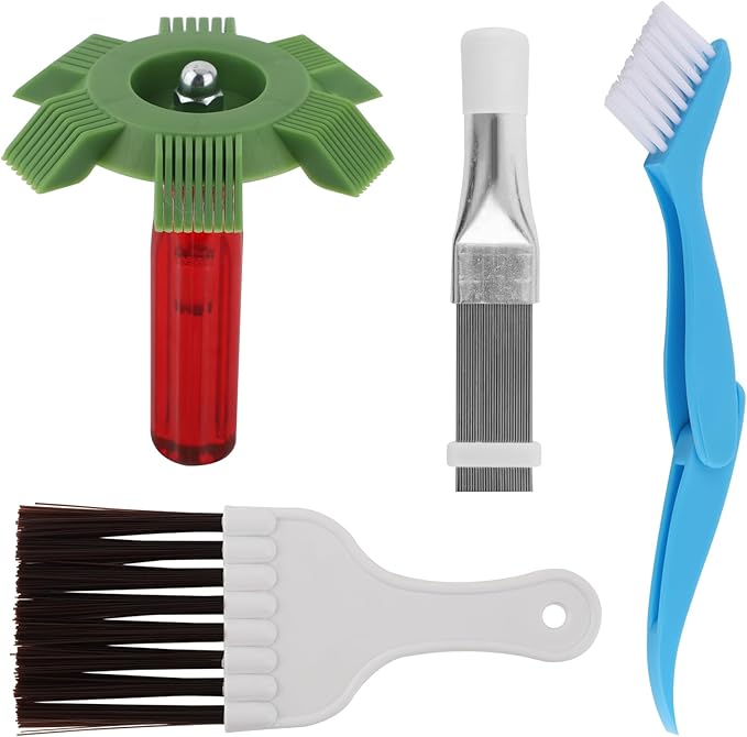Kit Pulizia Condizionatore - Pettine Per Alette E Spazzole Per Manutenzione