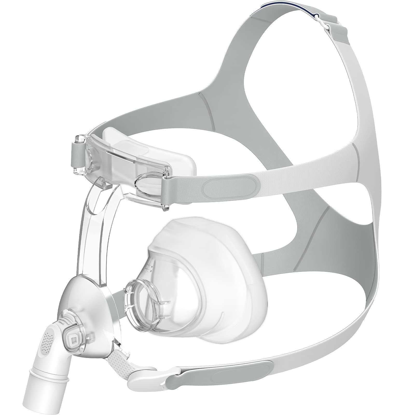 TUSOA Replacement for Mirage_Fx, Includes Frame, Cushion(L), Adjustable Headgear, Quick Release Elbow and 2Pcs Clips in One Pack, Comfortable and Softer Fit -Large